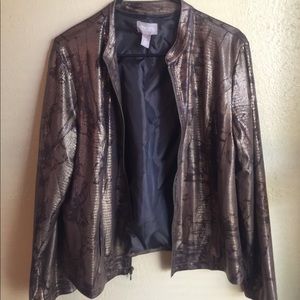 Chico’s Gold Jacket